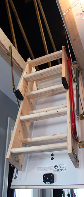 R & D Loft Ladders are a family run business covering Glasgow, Edinburgh and all areas of Scotland