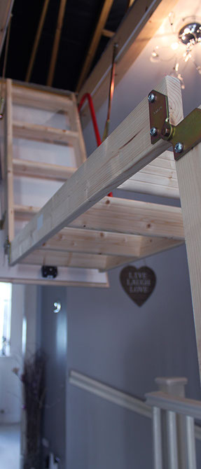 R & D Loft Ladders are a family run business covering Glasgow, Edinburgh and all areas of Scotland