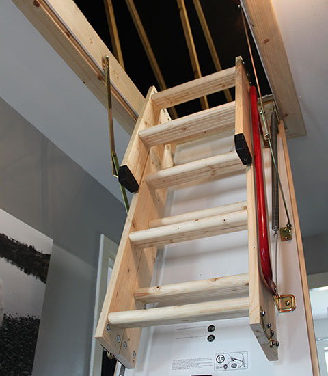 R & D Loft Ladders are a family run business covering Glasgow, Edinburgh and all areas of Scotland