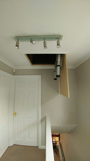 R & D Loft Ladders are a family run business covering Glasgow, Edinburgh and all areas of Scotland
